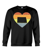 North Dakota - Heart Vintage Crewneck Sweatshirt tile