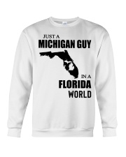 MICHIGAN GUY IN FLORIDA Crewneck Sweatshirt tile