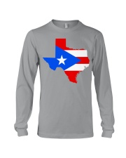 FLAG PUERTO RICO IN TEXAS Long Sleeve Tee tile