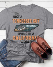 Tennessee Guy Living In California Classic T-Shirt apparel-classic-tshirt-lifestyle-front-216