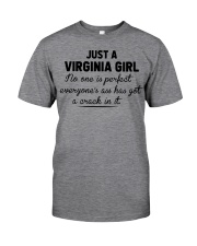 Virginia Girl - No One Is Perfect Classic T-Shirt front