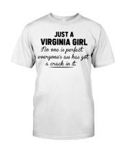 Virginia Girl - No One Is Perfect Classic T-Shirt tile