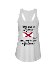 Began In Alabama - Live In Kansas Ladies Flowy Tank tile