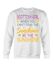 Scottish Girl- Be The Sunshine Crewneck Sweatshirt tile