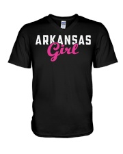 Arkansas Girl V-Neck T-Shirt tile