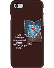 OHIO ALABAMA LOVE BRINGS YOU HOME Phone Case tile