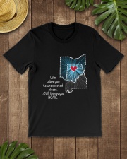 OHIO ALABAMA LOVE BRINGS YOU HOME Classic T-Shirt lifestyle-mens-crewneck-front-18