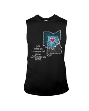 OHIO ALABAMA LOVE BRINGS YOU HOME Sleeveless Tee tile