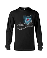 OHIO ALABAMA LOVE BRINGS YOU HOME Long Sleeve Tee tile