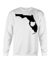 MAP OHIO IN FLORIDA Crewneck Sweatshirt tile