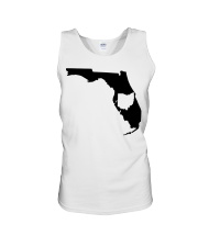 MAP OHIO IN FLORIDA Unisex Tank tile