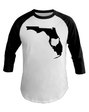 MAP OHIO IN FLORIDA Baseball Tee tile