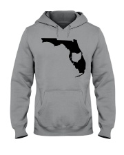 MAP OHIO IN FLORIDA Hooded Sweatshirt front