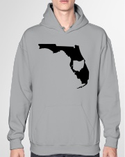 MAP OHIO IN FLORIDA Hooded Sweatshirt garment-hooded-sweatshirt-front-04