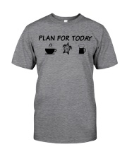Plan For Today Turtle Classic T-Shirt front