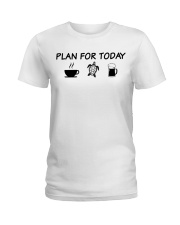 Plan For Today Turtle Ladies T-Shirt tile