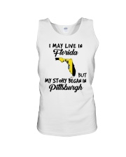 Began In Pittsburgh - Live In Florida Unisex Tank tile