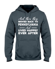 Move Back To Pennsylvania Hooded Sweatshirt front