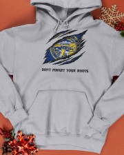 Don't Forget Your Roots - Nebraska Hooded Sweatshirt apparel-hooded-sweatshirt-lifestyle-front-65