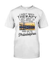 Pack My Bags - Go To Philadelphia Classic T-Shirt tile