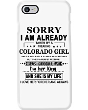 Taken By A Freaking - Colorado Girl Phone Case tile