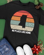 Mississippi No Place Like Home Classic T-Shirt apparel-classic-tshirt-lifestyle-back-69