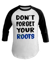 Nevada Flag Don't Forget Your Roots Baseball Tee tile