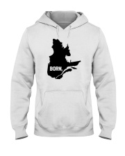 Quebec - Born Hooded Sweatshirt front