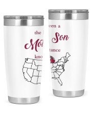 THE LOVE MOTHER AND SON MICHIGAN OKLAHOMA 20oz Tumbler tile