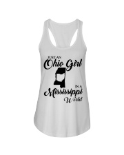 OHIO GIRL IN MISSISSIPPI Ladies Flowy Tank tile