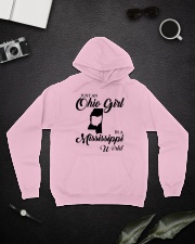 OHIO GIRL IN MISSISSIPPI Hooded Sweatshirt lifestyle-unisex-hoodie-front-9