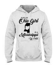 OHIO GIRL IN MISSISSIPPI Hooded Sweatshirt tile