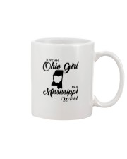OHIO GIRL IN MISSISSIPPI Mug tile