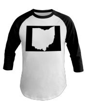 MAP OHIO IN COLORADO Baseball Tee tile