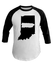 MAP PUERTO RICO IN INDIANA Baseball Tee tile