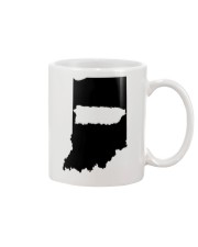 MAP PUERTO RICO IN INDIANA Mug tile