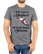 Began In Alabama - Live In Maryland Classic T-Shirt custom-t-shirts-classic-lifestyle-front-221