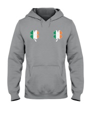 Ireland Flag - Four Leaf Clover Hooded Sweatshirt tile