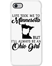 OHIO GIRL LIFE TOOK ME TO MINNESOTA Phone Case tile