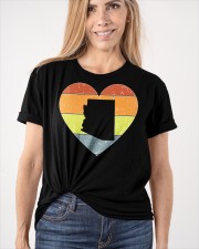 Arizona - Heart Vintage Classic T-Shirt apparel-classic-tshirt-lifestyle-front-101