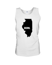 Illinois - Born Unisex Tank tile