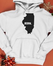 Illinois - Born Hooded Sweatshirt apparel-hooded-sweatshirt-lifestyle-front-65