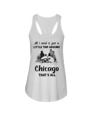 A Little Trip Around Chicago Ladies Flowy Tank tile