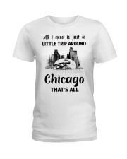 A Little Trip Around Chicago Ladies T-Shirt tile