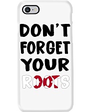 Alabama Flag Don't Forget Your Roots Phone Case tile