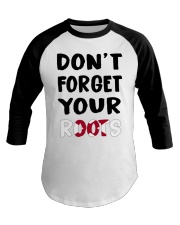 Alabama Flag Don't Forget Your Roots Baseball Tee tile