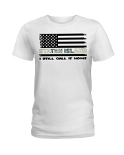 Flag Staten Island- Call It Home Ladies T-Shirt tile