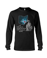 OHIO MICHIGAN LOVE BRINGS YOU HOME Long Sleeve Tee tile