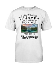 Pack My Bags - Go To Germany Classic T-Shirt tile