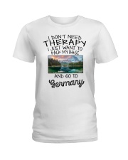 Pack My Bags - Go To Germany Ladies T-Shirt tile